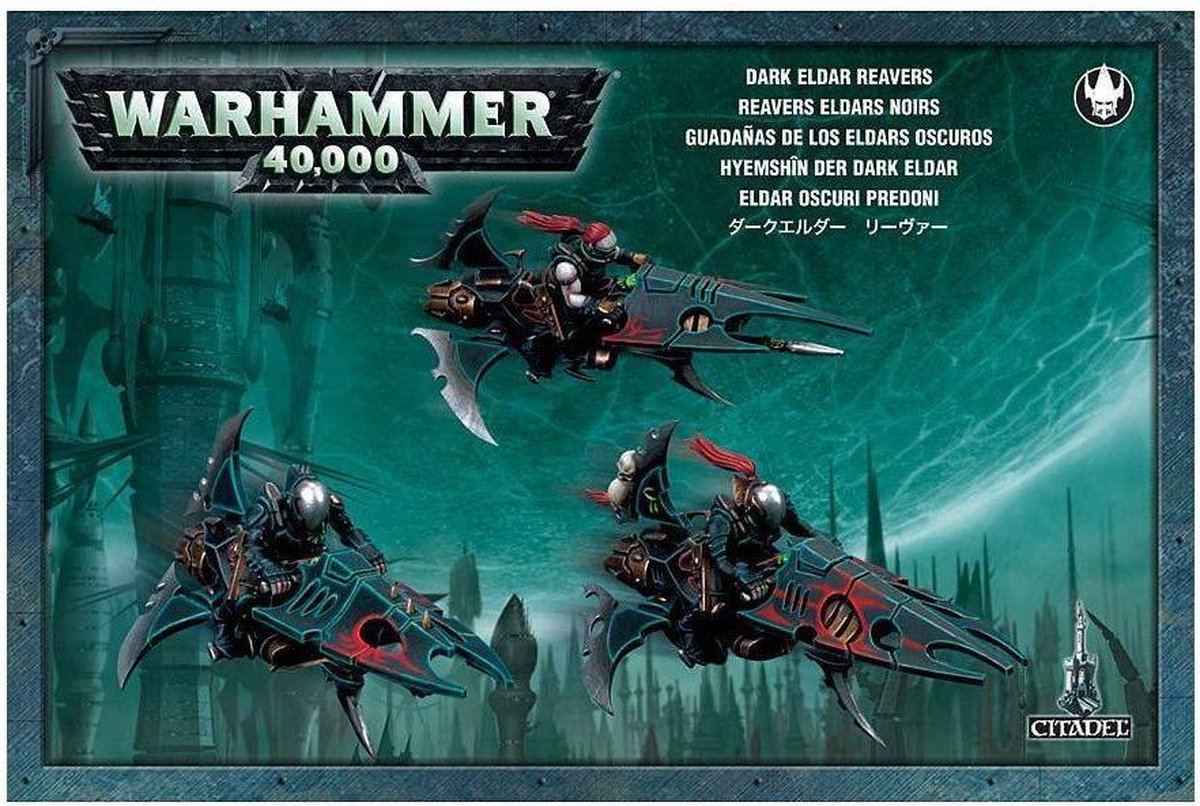 Games Workshop Warhammer 40k Dark Eldar Reavers