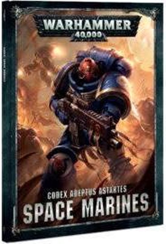 Afbeelding van het spel Warhammer 40,000 8th Edition Rulebook Imperium Codex: Adeptus Astartes Space Marines (HC)
