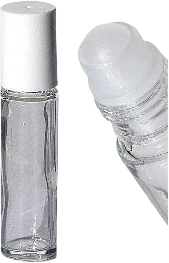 Didiseaon 50 Pcs Rollerball Accessoires Onderdelen Parfumflesje Roller Essentiële Olie Roller Ball Parfumflesje Benodigdheden Roller Top Parfumflesje Roller Vervanging