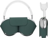 kwmobile cover voor over-ear koptelefoon - geschikt voor Apple Airpods Max - Van polyester - In groen