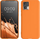kwmobile telefoonhoesje geschikt voor Motorola Edge 30 Neo - Hoesje voor smartphone - Back cover in fruitig oranje
