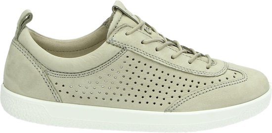 ECCO Soft 1 dames sneaker - Groen - Maat 38 | bol.com