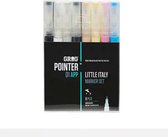 Grog Pointer Little italy set - 8 verfstiften - Waterbasis - Stiftpunt van 1 mm