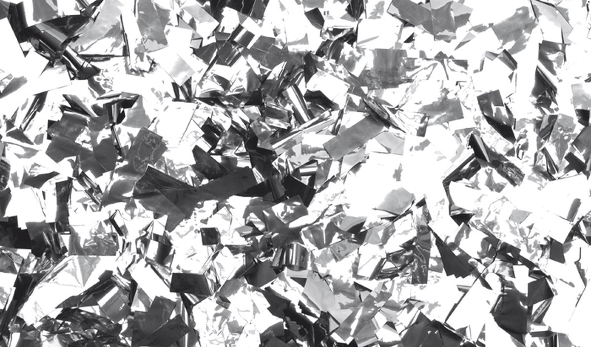 Showtec Showtec Rechthoekige zilverkleurige confetti (vuurbestendig), 1 kg Home entertainment - Accessoires