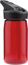 Laken Tritan Drinkfles, Rood, met drinksysteem, 0,45L, sportbidon, veldfles