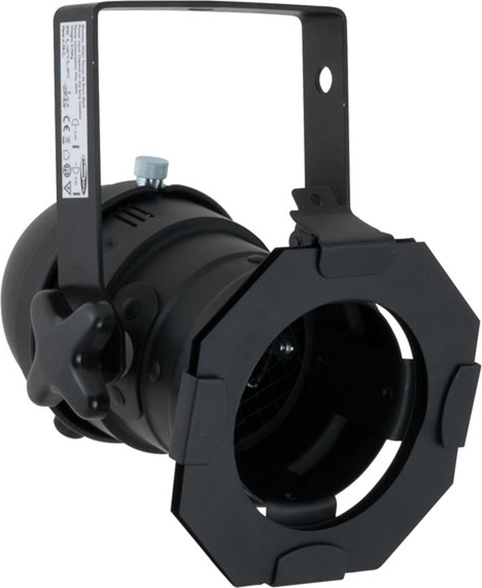 Showtec Showtec Par 36 kort, zwart Home entertainment - Accessoires