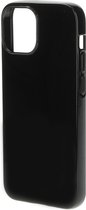 Mobiparts hoesje geschikt voor Apple iPhone 13 Mini - Zacht TPU - Schokabsorberend TPU - Grip Coating - Zwart