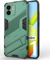 Xiaomi Redmi A1 / A2 Hoesje Shockproof Kickstand Back Cover Groen