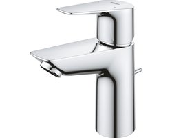 Grohe BauEdge wastafelkraan, DN 15, maat S, met afvoerset, debiet 5,7 l/min