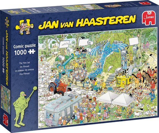 ze Jumping jack liter Jan van Haasteren De Filmset puzzel - 1000 stukjes | bol.com