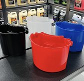 Emmer Organizer - de handige tool voor autowassen - kleur rood - emmer hulpstuk - opvangbak voor je was spullen