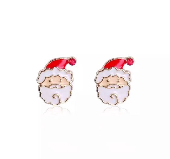 Akyol - Kerst oorbellen – kerstman – Santa kerstman oorbellen - oorbellen kerstboom - oorbellen kerst -kerstboom - kerst accessoires – kerst – kerstmis – Christmas - oud en nieuw – kerst accessoire – kerst – feestdagen