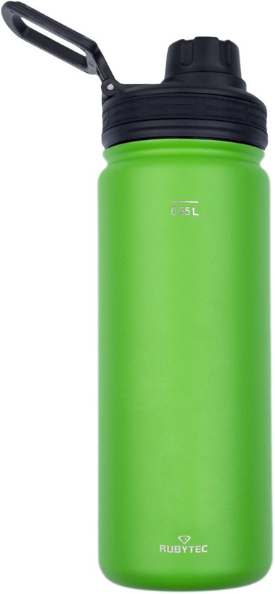 walgelijk Kennis maken gesmolten Rubytec Drinkfles Shira Cool 550 Ml Abs/rvs Groen 2-delig | bol.com