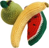 Sustenia - Crochet - Fruit - Set van 3 - Peer Watermeloen Banaan - 0-12 jaar