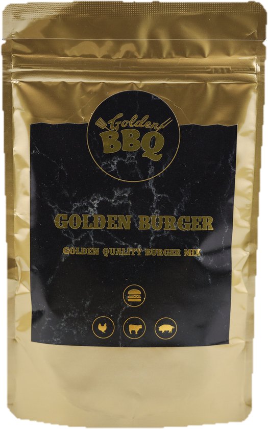 residu methaan Mens Golden BBQ - Golden Burger - BBQ Rub - Kruidenmix - Hamburger Kruiden - 130  gram | bol.com