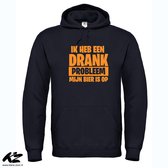 Klere-Zooi - Drankprobleem [Oranje Editie] - Hoodie - S