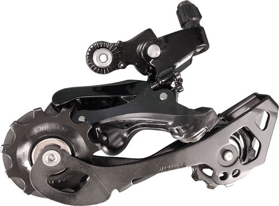 Foto: Achterderailleur 11 speed shimano 105 rd 7000 met middellange kooi directe montage zwart