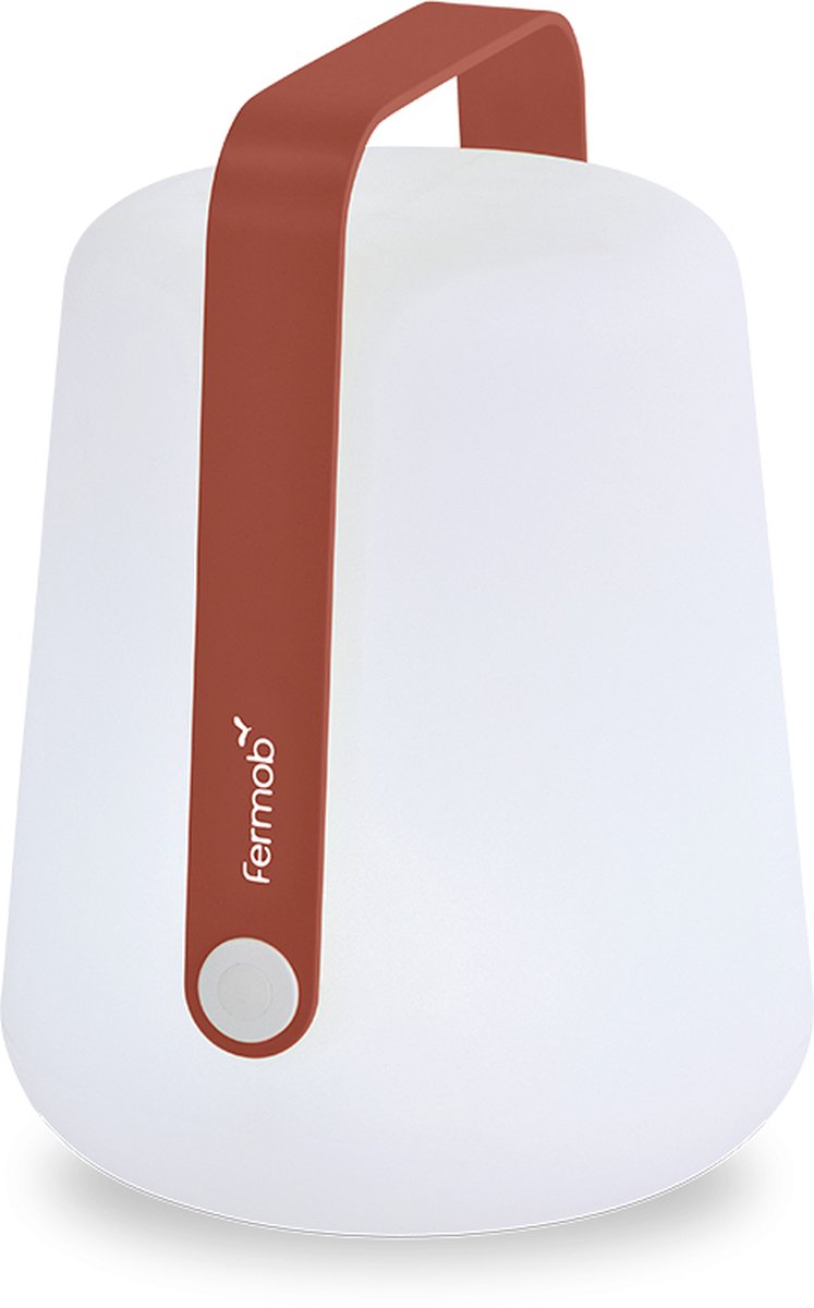 Fermob Balad Tafellamp Oplaadbaar H25cm: Oker Rood