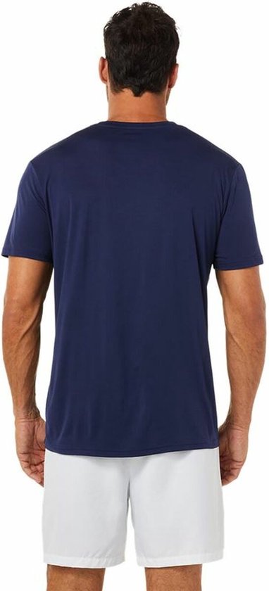 Men’s Short Sleeve T-Shirt Asics Court Blue