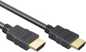 HDMI 1.4 Kabel Gold Plated - High Speed Cable - 10.2 Gbps - Full HD 1080p - 3D - 4K@30 Hz - Ethernet - Male to Male - Voor TV - DVD - Laptop - Tablet - PC - Monitor - Beamer - 15 Meter - Allteq