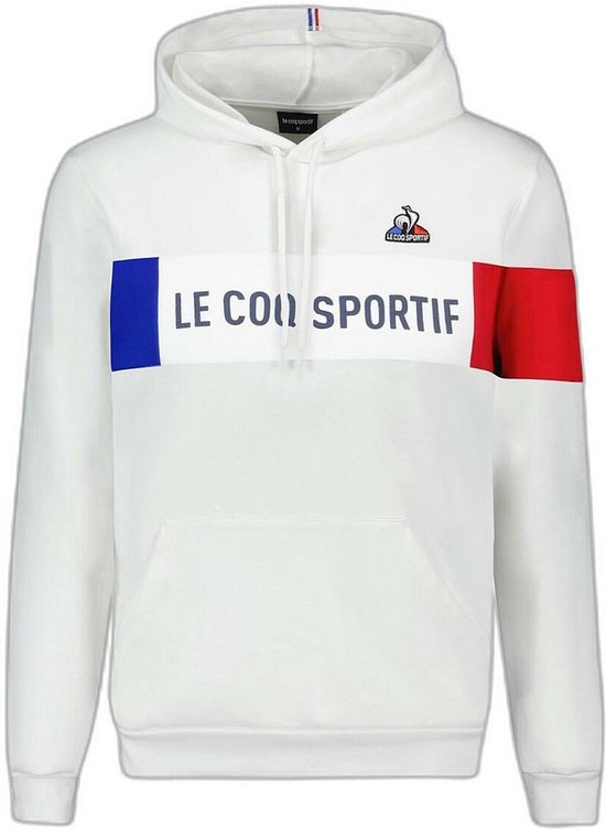 Men’s Hoodie Le coq sportif TRI HOODY NEW OPTICAL 2310015 White