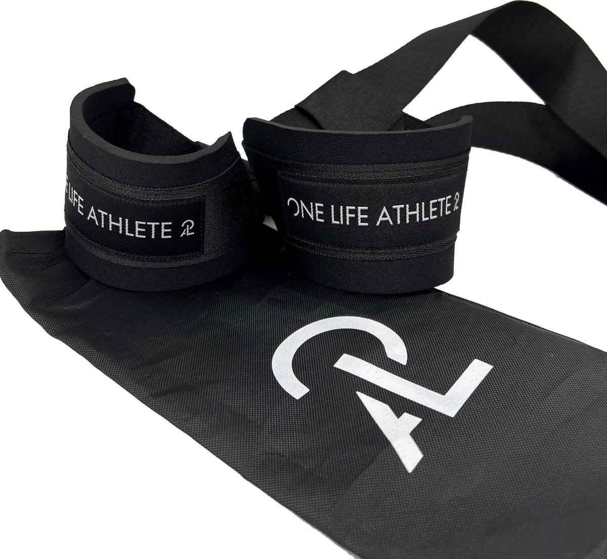 One Life Athlete Reverse Squat Strap - Verstelbaar - Heupbuigers versterken - Zwart