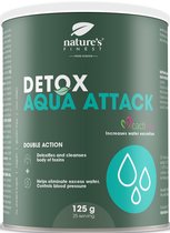 Nature's Finest Detox Aqua Attack | 2-in-1 afslankende detox formule die het vasthouden van water vermindert en helpt gewicht te verliezen