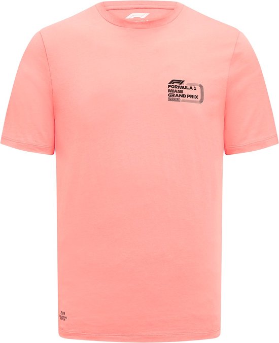 Formula 1 Fanwear Rs Miami Tee pink S