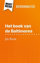 Het boek van de Baltimores van Joël Dicker (Boekanalyse)
