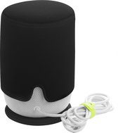 Case2go - Beschermhoes geschikt voor Apple HomePod - Hoes inclusief antislip standaard - Zwart