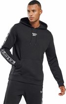 Reebok Ri Tape Trui / Hoodie - Zwart Heren - Maat M