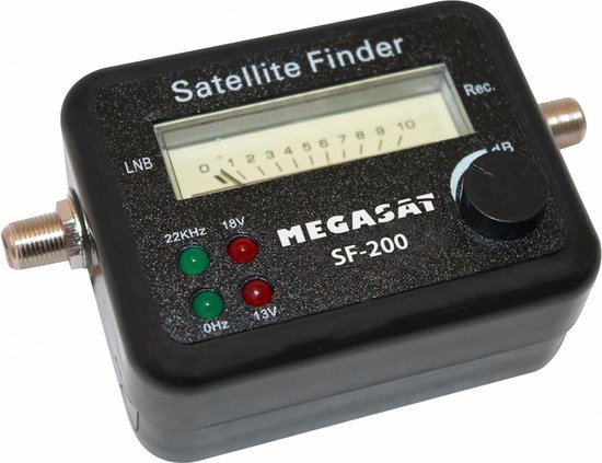 Megasat SF-200 Satellietfinder- SAT-Finder voor eenvoudige positionering