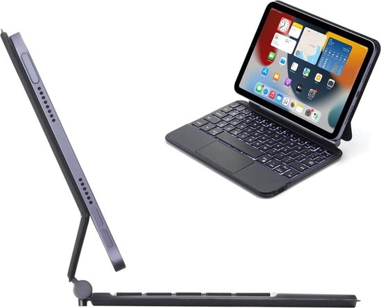 door elkaar haspelen Plateau onderwerp iPadspullekes - Apple iPad Mini 6 (2021) Keyboard Case - 8.3 Inch -  Bluetooth... | bol