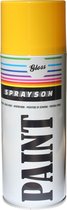 Sprayson Verf Spuitbus - Spuitlak - RAL1021 Hoogglans Geel - 400 ml