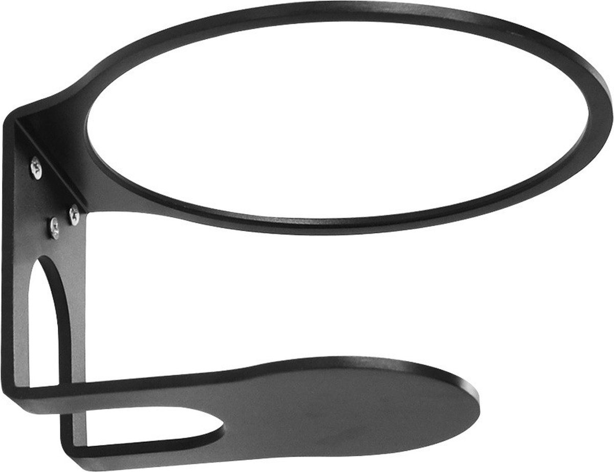 Case2go - Houder geschikt voor Apple HomePod Mini - Metalen Wall Mount - Zwart