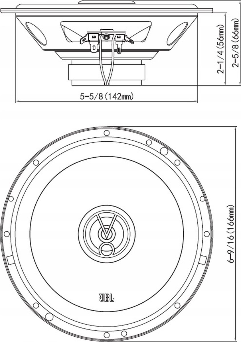JBL Stage2 624 autospeaker 2-weg 240 W Rond 2 stuk(s) – foto 7