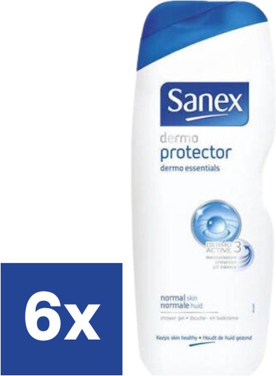 Sanex Dermo Protector Douchegel - 6 x 250 ml