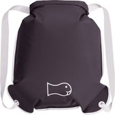 Drybag-waterdichte rugtas-zwemtas 30 liter / zwart maat L