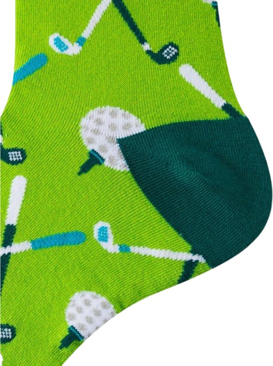 10 paar Golf Sokken - Partij Sokken met golfclubs & golfballen -  Dames/Mannen Maat 40... | bol.com