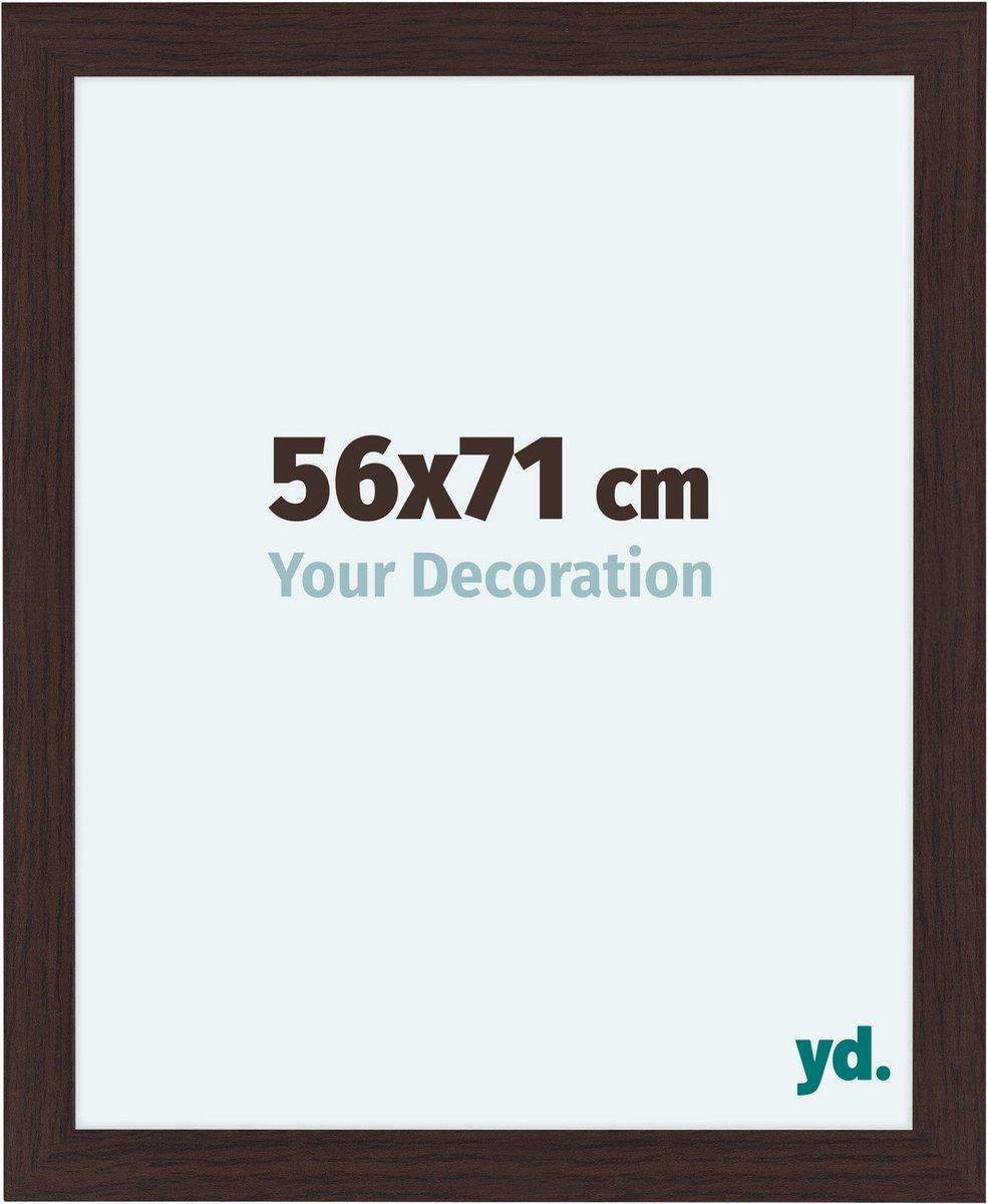 yd. Your Decoration - Fotolijst 56x71 cm - MDF - Eiken Donker - Como