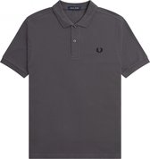Fred Perry M6000 polo shirt - heren polo - Gunmetal - Maat: L
