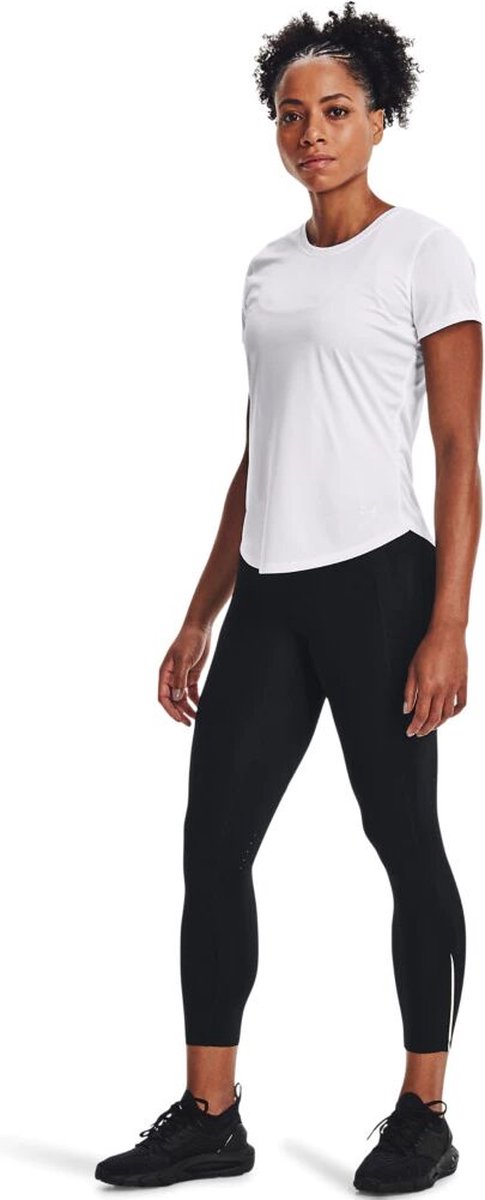 Under Armour UA Fly Fast Ankle Tights Dames Sportlegging - Zwart - Maat S van Under Armour — afbeelding 4