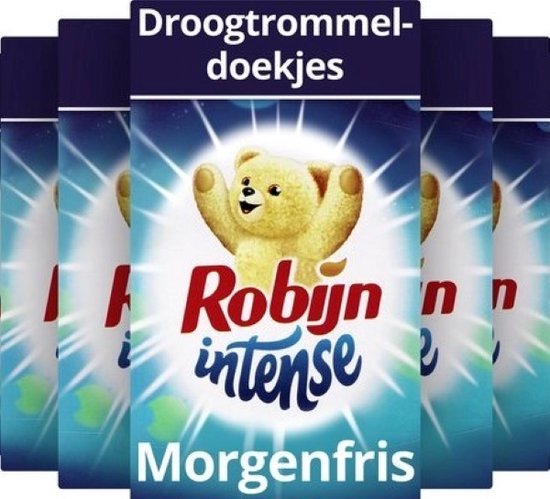 Robijn Morgenfris Droogtrommeldoekjes 6 x 20st