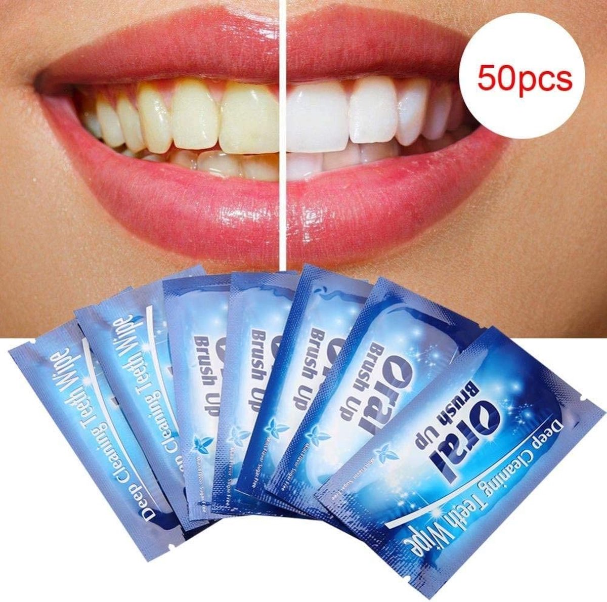 White Teeth / Teeth Whitening Strips, Whitening Strips for Sensitive
