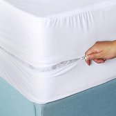 Utopia Bedding Protège Matelas Premium Zip Imperméable 140 x 200 x 20 cm, Protection Contre Insectes et Acariens