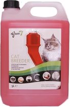 Green7 Cat Breeder All Clean - Nettoyant biodégradable pour Bacs à litière, chenils, Mangeoires, etc. - 5 litres