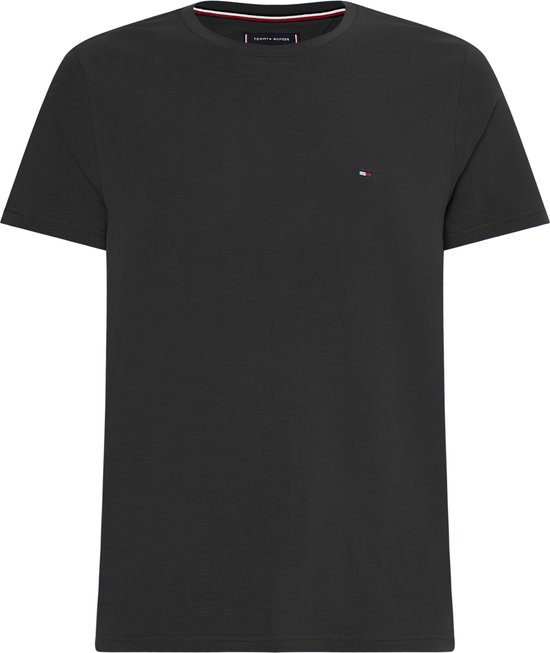T-shirt Ronde Hals Core Stretch Slim Zwart (MW0MW27539 - BDS)