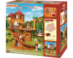foto van Sylvanian Families Boomhut cadeau set 5668- fluweelzachte babygiraf