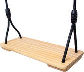 Planche à bascule BOOST2 en corde noire de luxe en bois