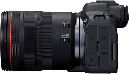 Canon EOS R6 Mark II + RF 24-105mm F4 L IS USM - 24.2 MP - CMOS - Touchscreen - 588 g - Zwart - Canon